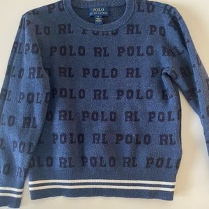 Boys size 5 Polo sweater